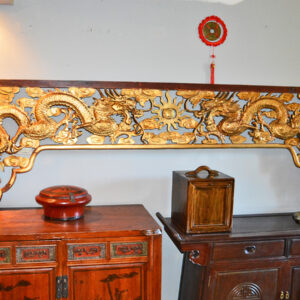 Chiński panel ze smokami