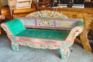 Ławka tekowa z Indonezji