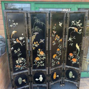 czarny parawan orientalny