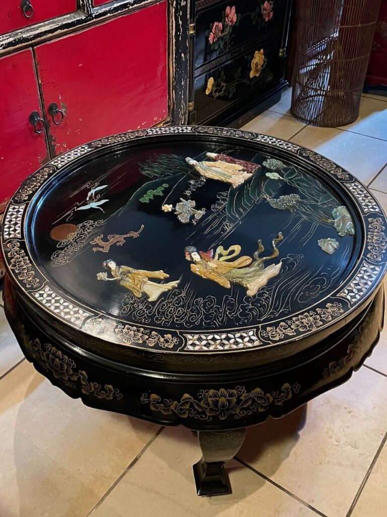 chiński stolik składany