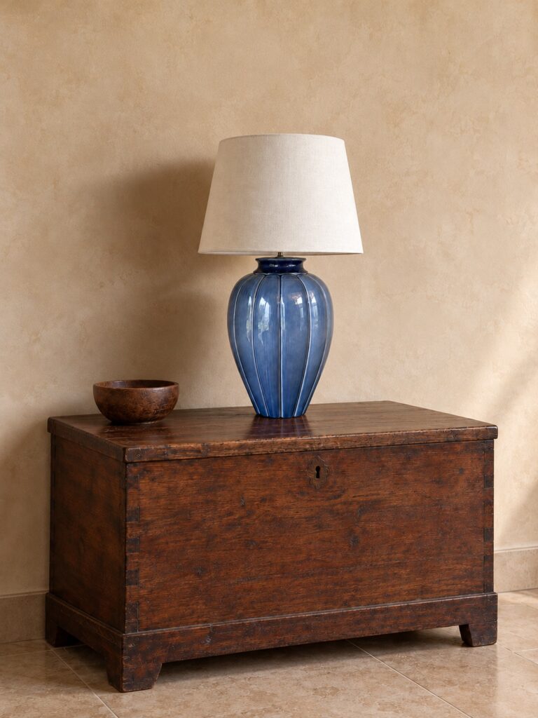 Duża lampa ceramiczna 85 cm